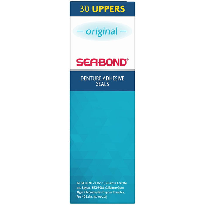Sea Bond Original Uppers Denture Fixative - 30ct