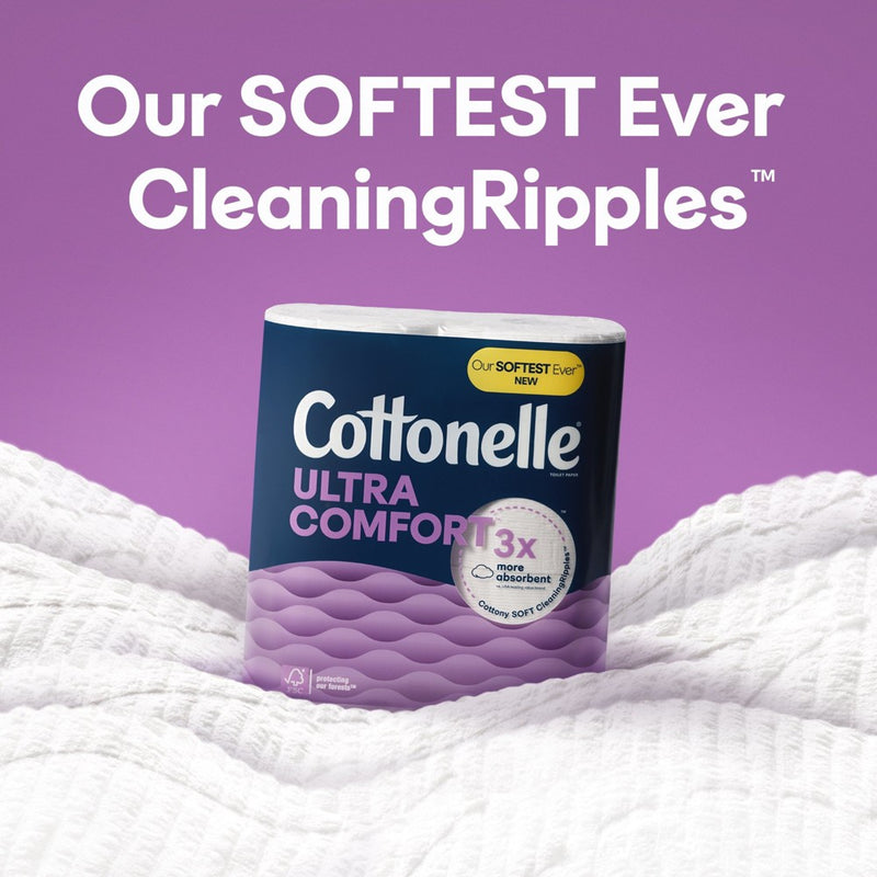 Cottonelle Ultra Comfort Toilet Paper - 12 Mega Rolls