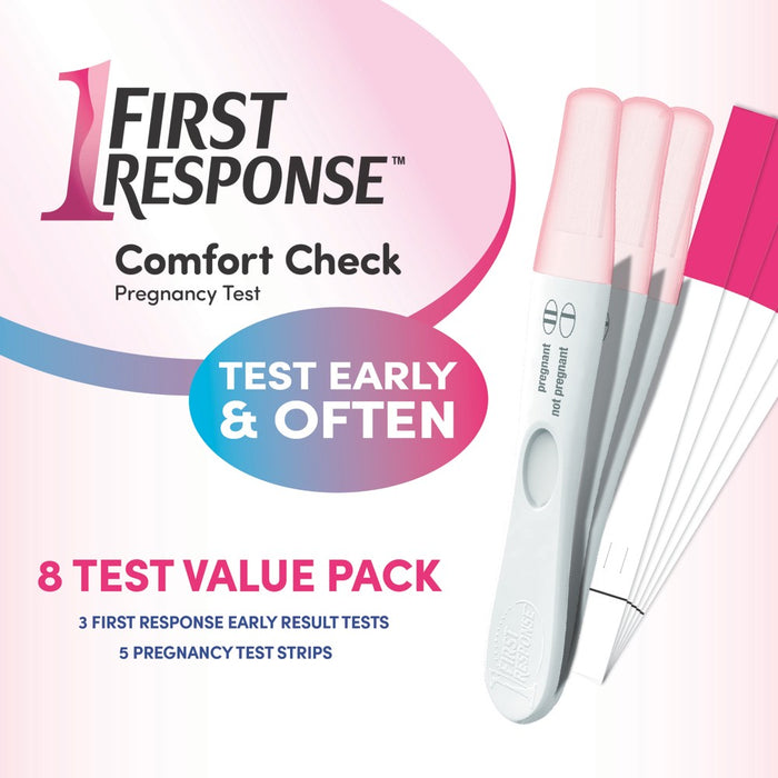 First Response Comfort Check Pregnancy Test - 8ct