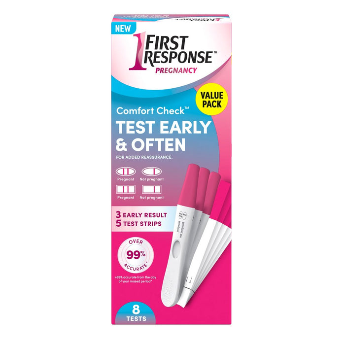 First Response Comfort Check Pregnancy Test - 8ct