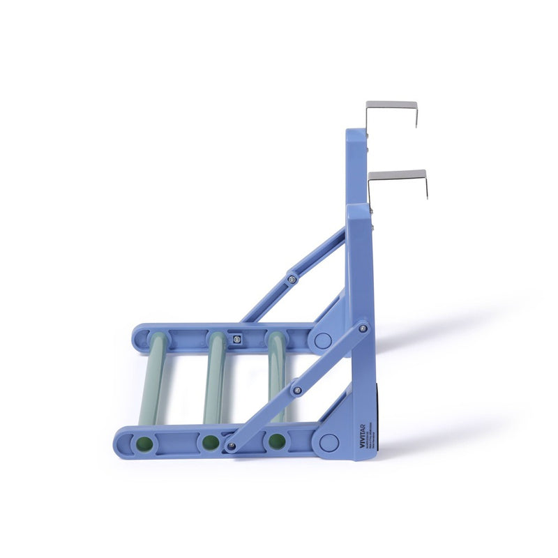 Over the Door Clothes Drying Rack Green/Blue - Bullseye's Playground