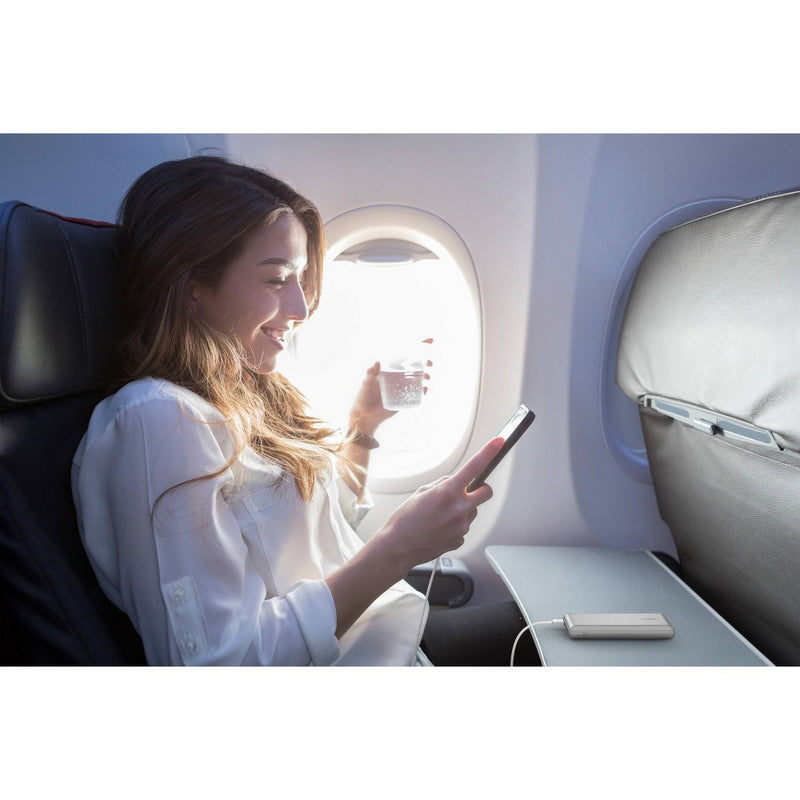 Belkin 20000mAh Power Bank 15W USB-A + USB-C - Silver