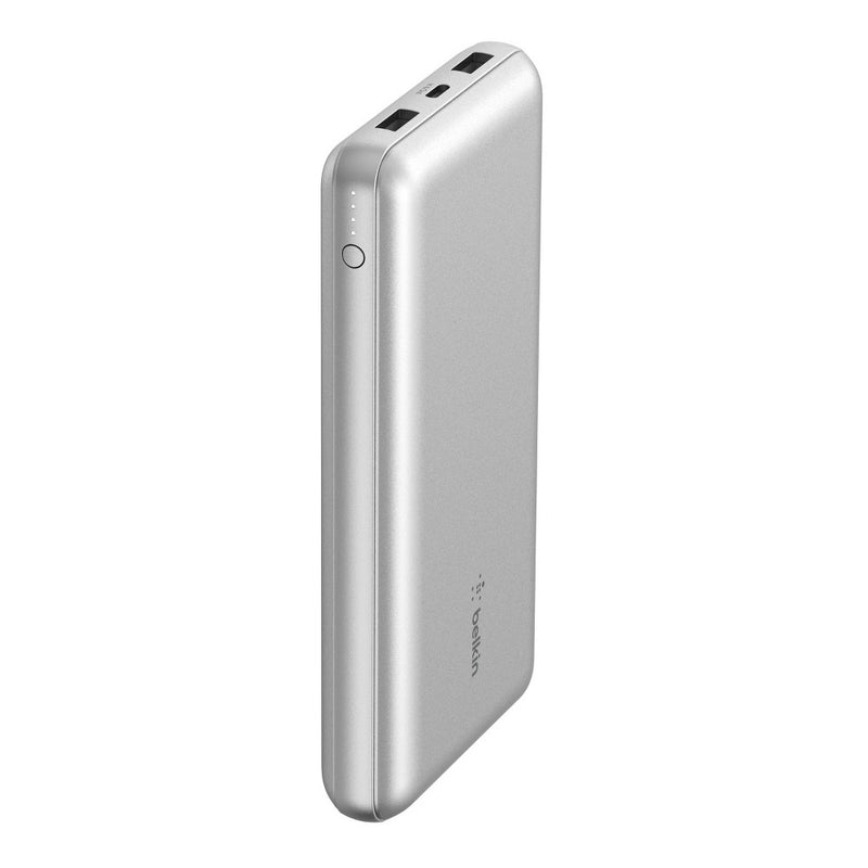 Belkin 20000mAh Power Bank 15W USB-A + USB-C - Silver