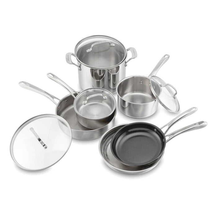 Cuisinart Cuisinart 10pc Classic Stainless Steel Cookware Set (LOCAL PICKUP ONLY)