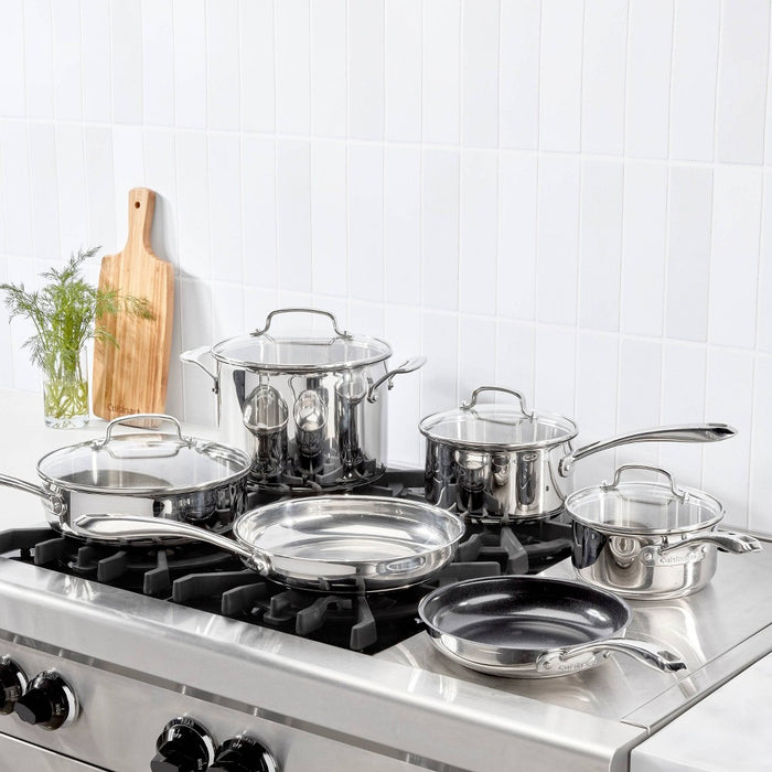 Cuisinart Cuisinart 10pc Classic Stainless Steel Cookware Set (LOCAL PICKUP ONLY)