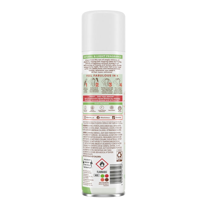 Batiste Bare Dry Shampoo Barely Scented - 5.71oz