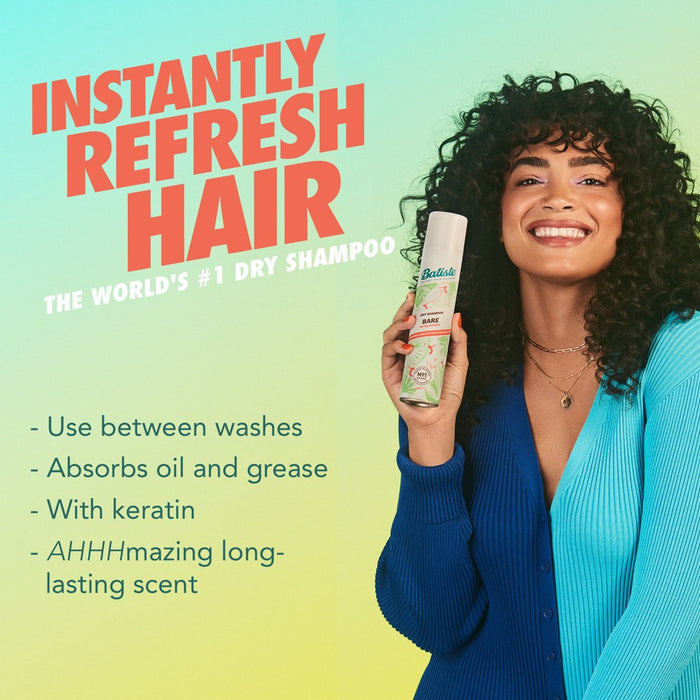 Batiste Bare Dry Shampoo Barely Scented - 5.71oz