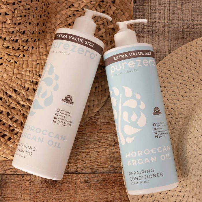 Purezero Moroccan Argan Oil Shampoo - 20 fl oz