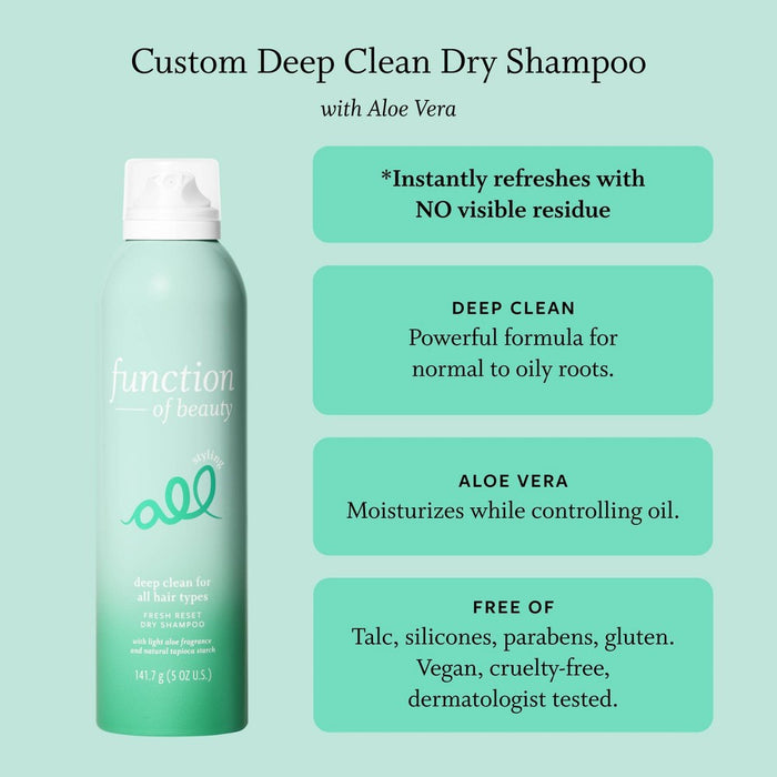 Function of Beauty Detox Everything Dry Shampoo Normal to Oily - 5 fl oz