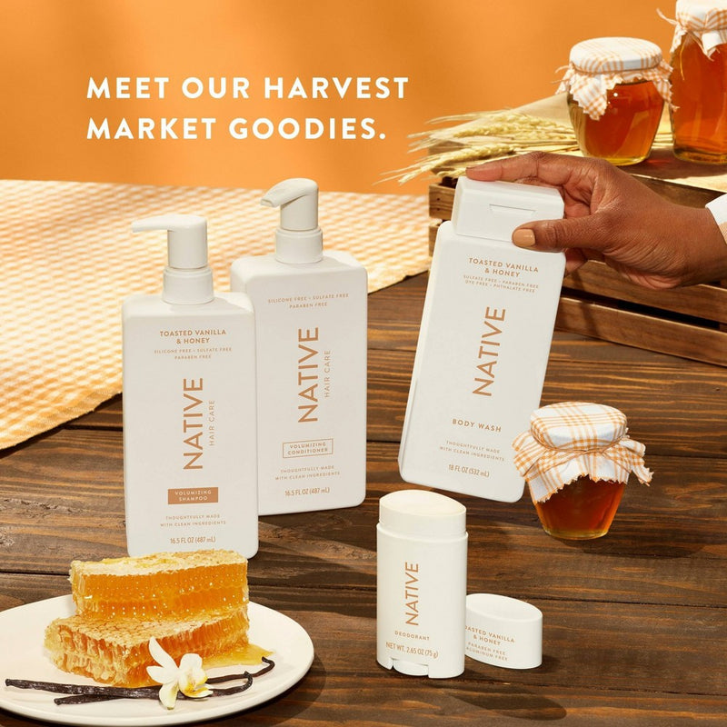 Native Fall Limited Edition Volumizing Toasted Vanilla & Honey Conditioner - 16.5 fl oz