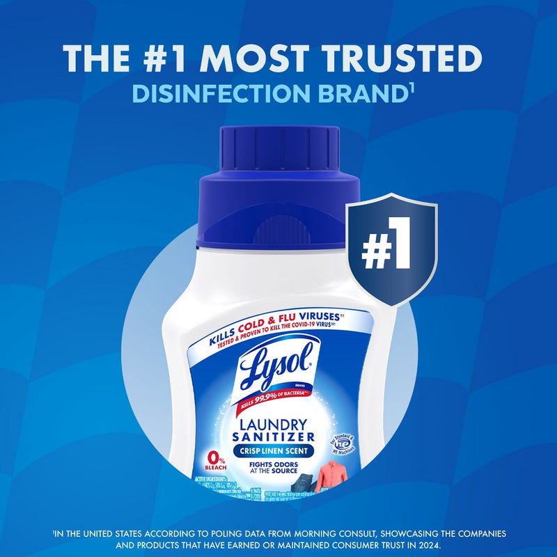 Lysol Laundry Sanitizer - Crisp Linen - 21 fl oz