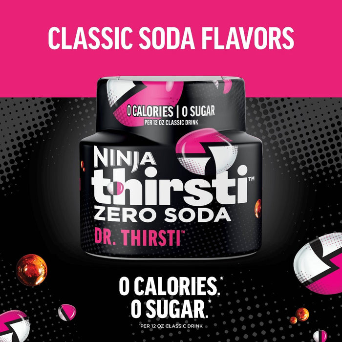 Ninja Thirsti ZERO SODA Dr. Thirsti Flavored Water Drops