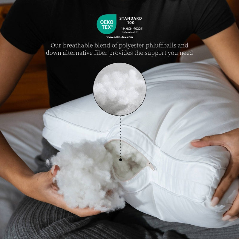 Standard Medium Machine Washable Adjustable Cloud Pillow - Coop Home Goods (LOCAL PICKUP ONLY)