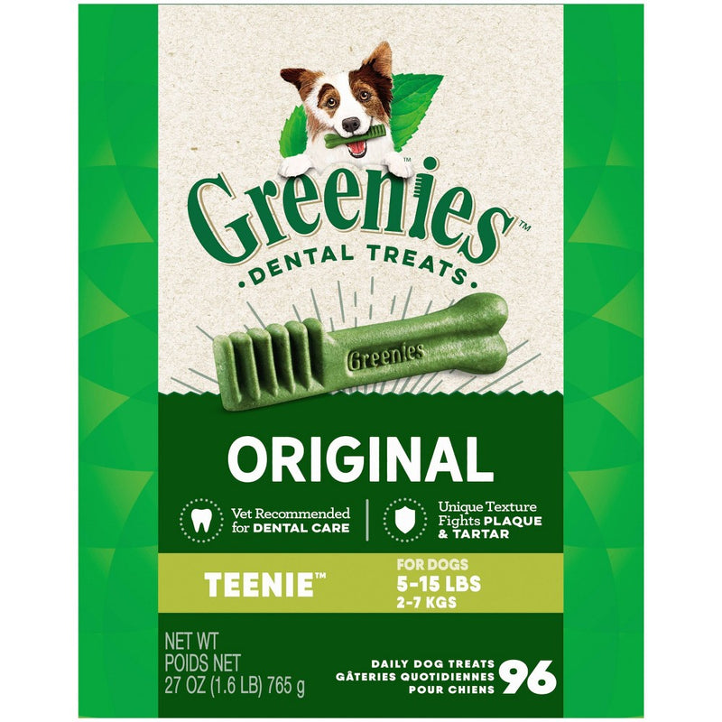 Greenies Teenie Chewy Dental Dog Treats Original Chicken - 27oz