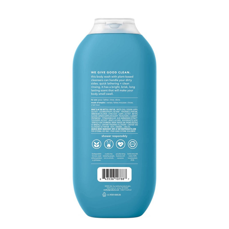 Method Men's Body Wash - Glacier + Granite - 18 fl oz
