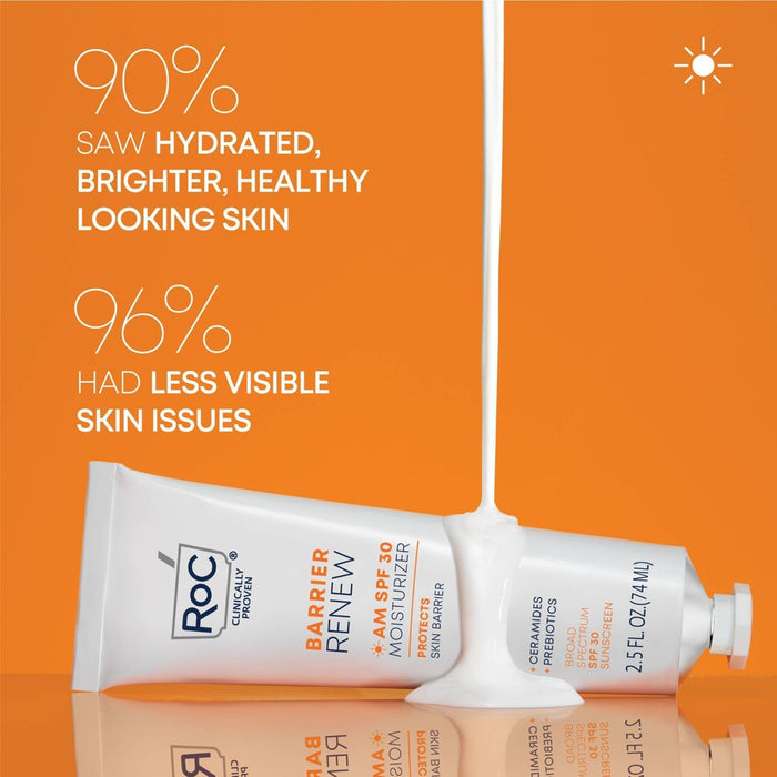 RoC Barrier Renew AM Face Moisturizer - 2.5oz