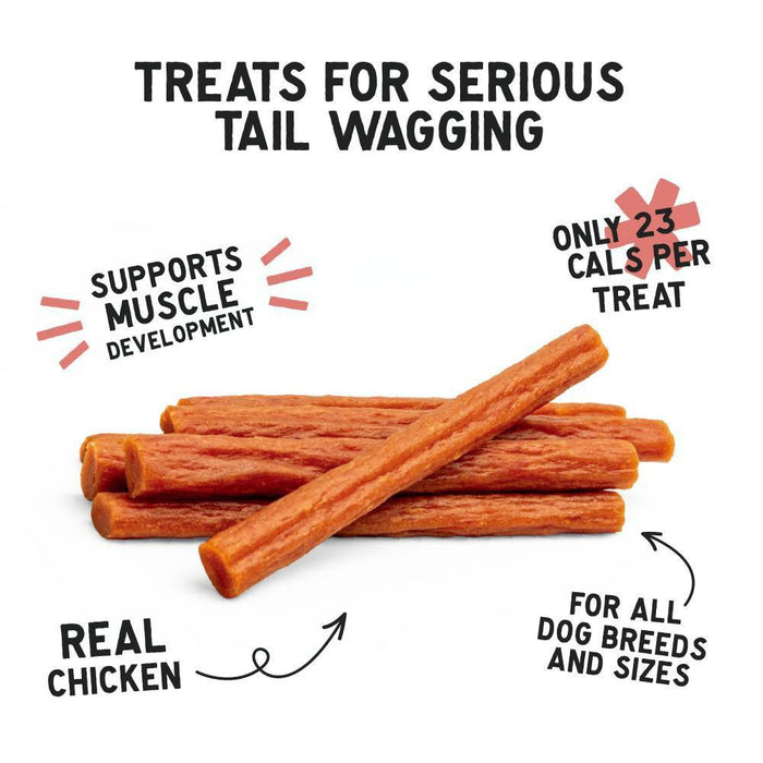 NOOD Pet Food Chicken Flavor Chewy Adult Dog Treat Sticks - 6oz