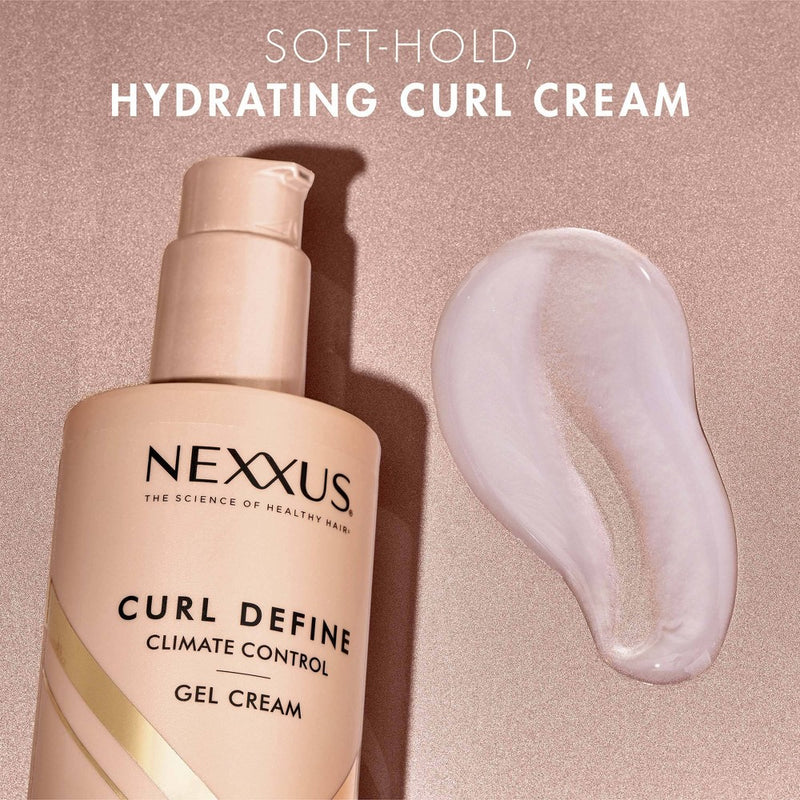 Nexxus Curl Define Climate Control Hair Gel Cream - 8oz