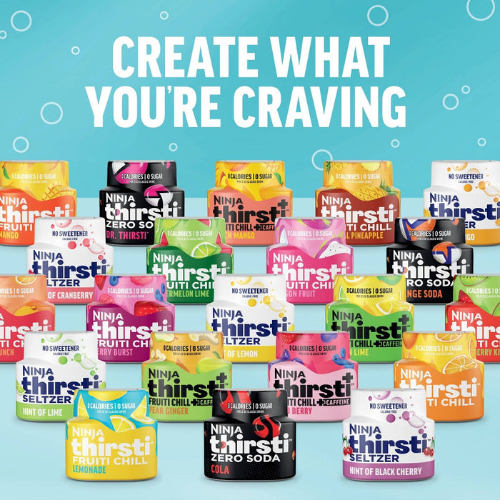 Ninja Thirsti ZERO SODA Cola Flavored Water Drops: Liquid Mix, 0.2 oz, Allergen-Free, Flavored Water Enhancer