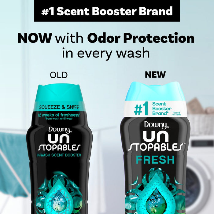 Downy Unstopables Fresh In-Wash Scent Booster Beads - 30.1oz