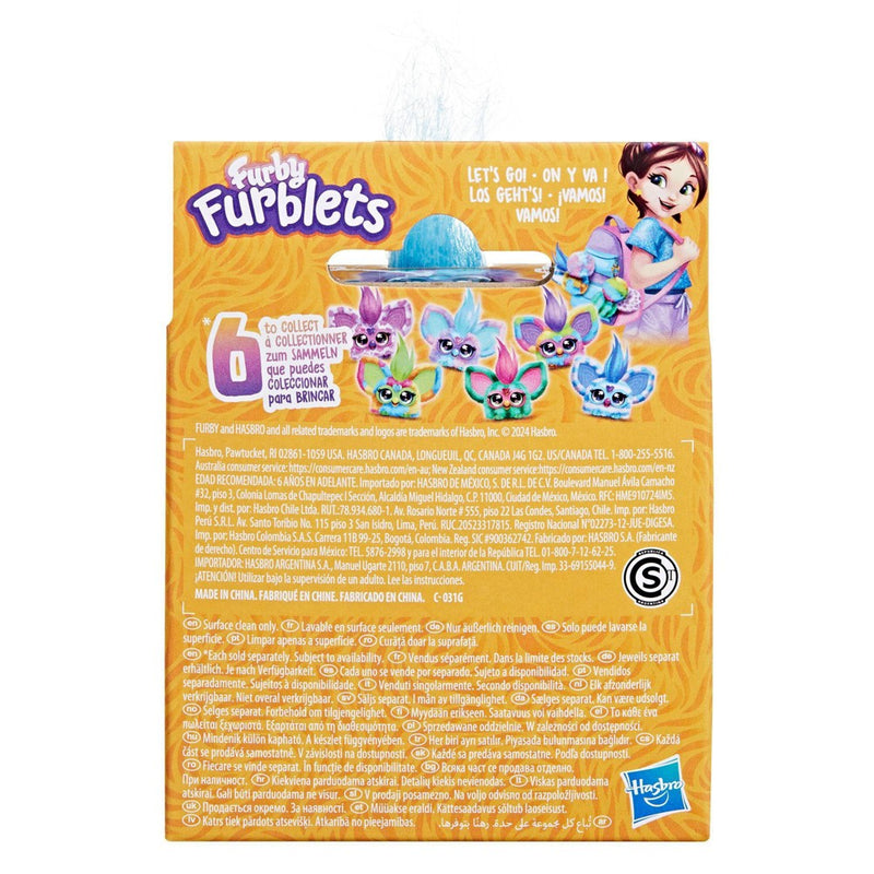 Furby Furblets Luv-Lee Mini Interactive Electronic Pet Toy