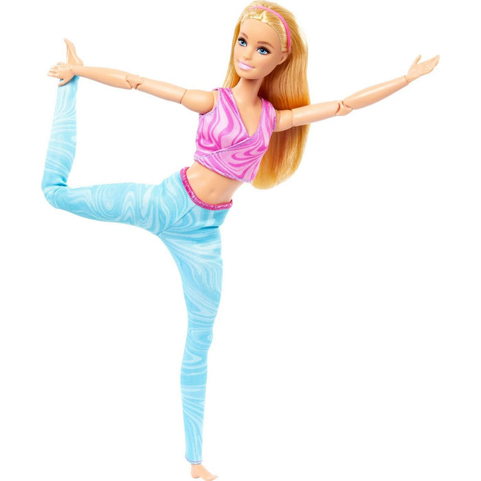 Barbie Made to Move Blonde Fashion Doll Wearing Removable Sports Top & Pants (Target Exclusive)
