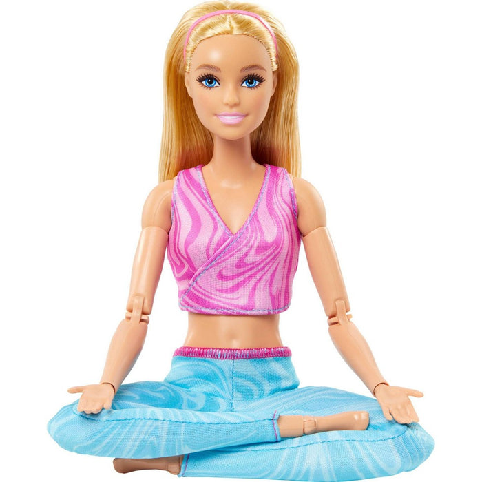 Barbie Made to Move Blonde Fashion Doll Wearing Removable Sports Top & Pants (Target Exclusive)
