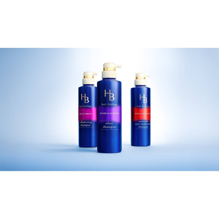 Hair Biology Purple Shampoo with Biotin for Gray Hair - 12.8 fl oz