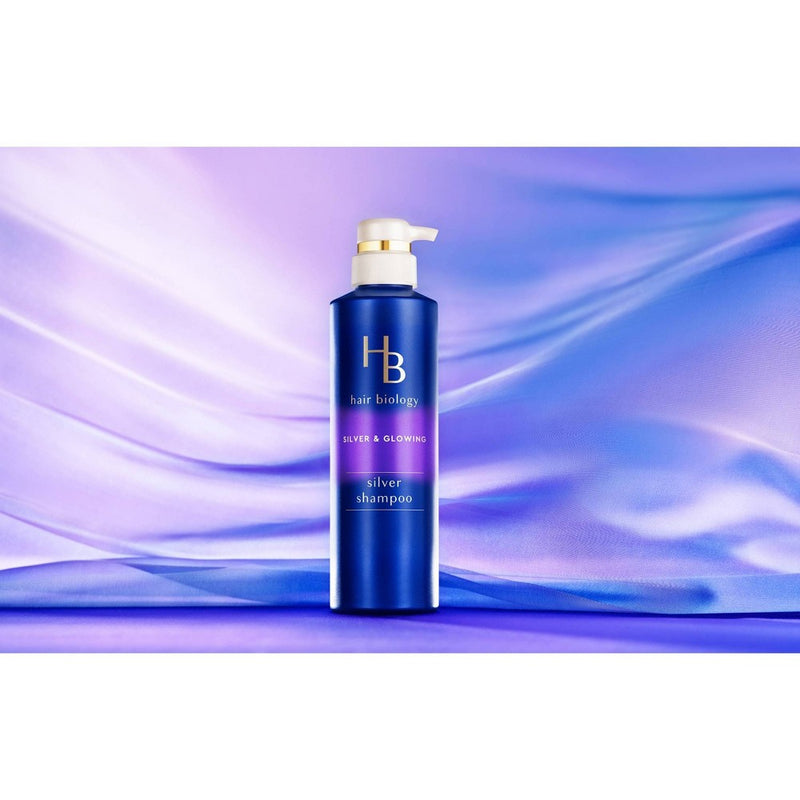 Hair Biology Purple Shampoo with Biotin for Gray Hair - 12.8 fl oz