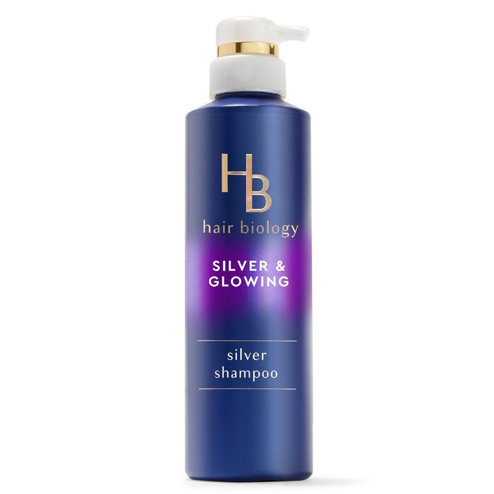 Hair Biology Purple Shampoo with Biotin for Gray Hair - 12.8 fl oz