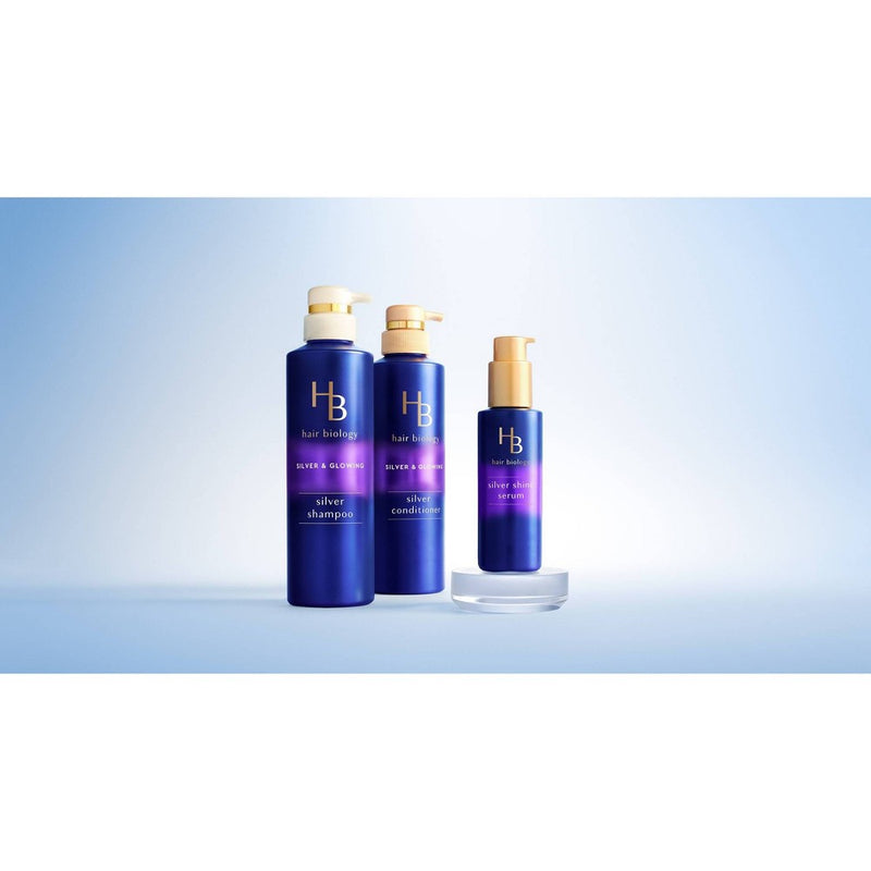 Hair Biology Purple Shampoo with Biotin for Gray Hair - 12.8 fl oz