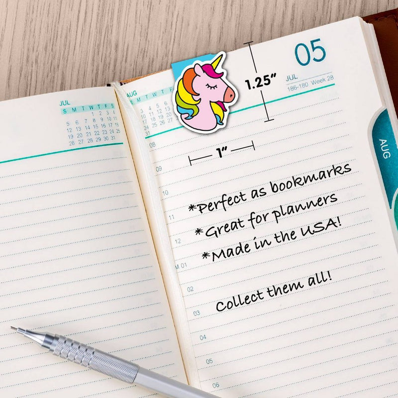 Unicorn Doodles Page Clips