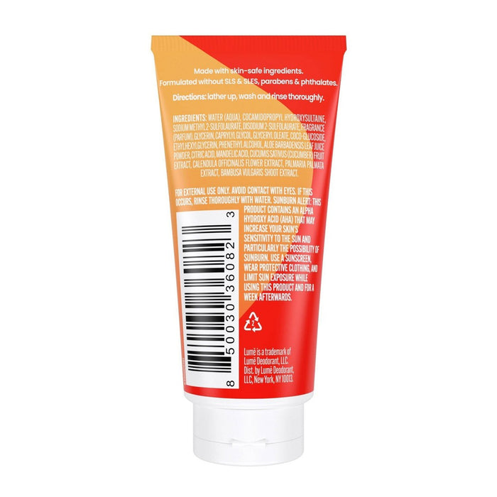 Lume Mini Body Wash - Clean Tangerine - 1.5 fl oz