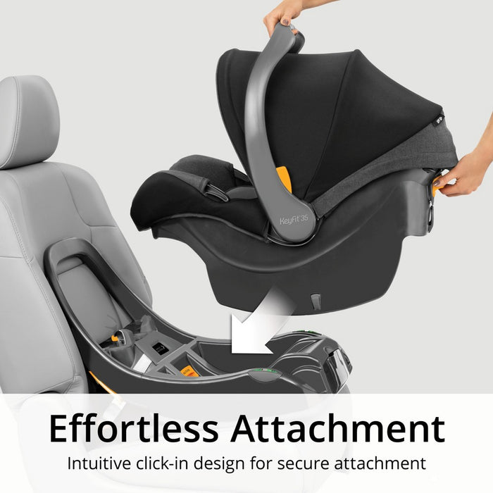 Chicco KeyFit 35 Zip ClearTex Infant Car Seat - Ash (LOCAL PICKUP ONLY)