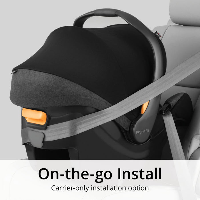 Chicco KeyFit 35 Zip ClearTex Infant Car Seat - Ash (LOCAL PICKUP ONLY)