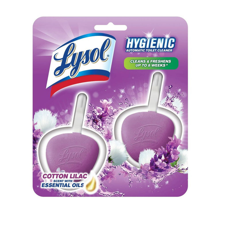Lysol No Mess Automatic Lavender Fields Toilet Bowl Cleaner - 2ct