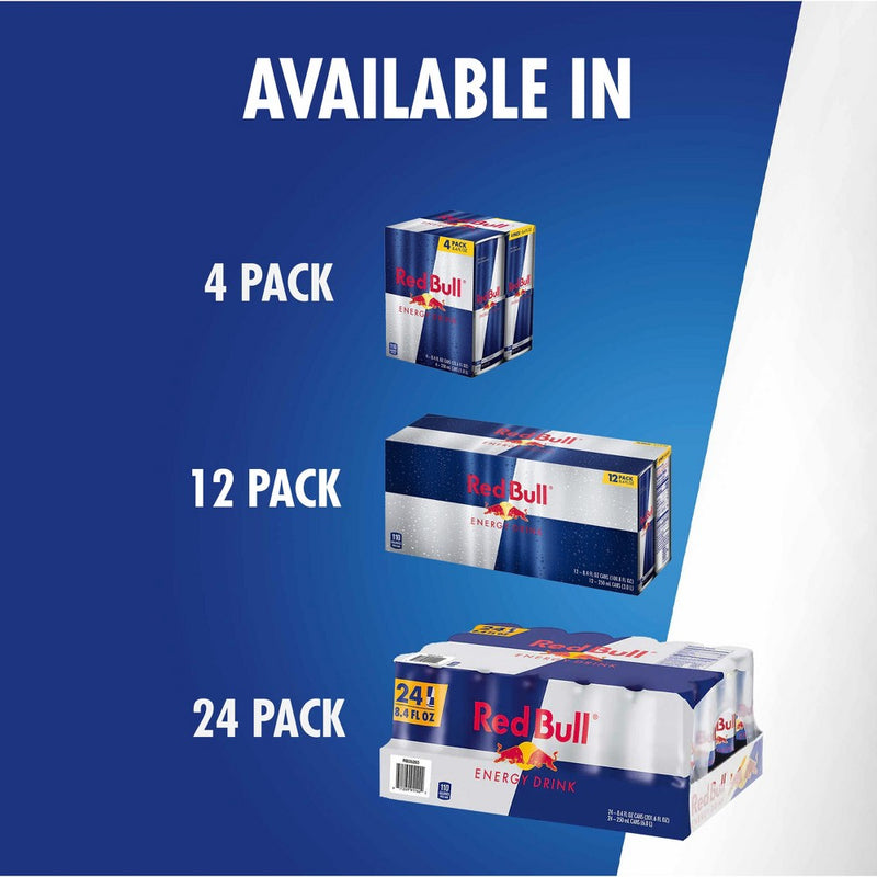 Red Bull Energy Drink - 4pk/8.4 fl oz Cans