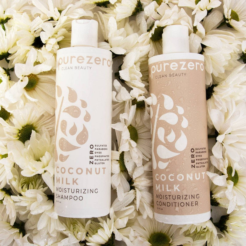 Purezero Coconut Milk Moisturizing Shampoo - 12 fl oz