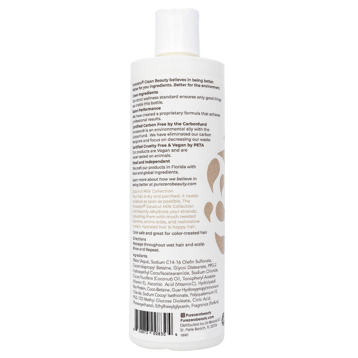 Purezero Coconut Milk Moisturizing Shampoo - 12 fl oz