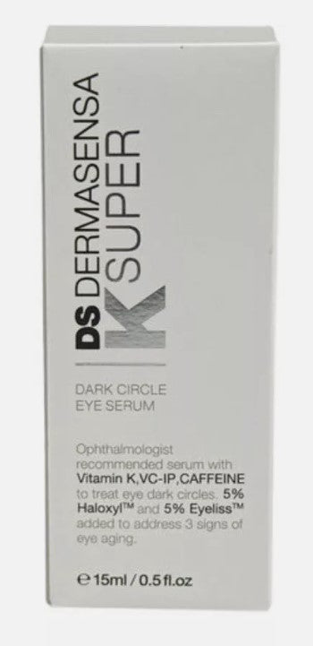 DS Dermasensa, Vitamin K Super Eye Cream, 0.5 Fl Oz. EXP 11/25