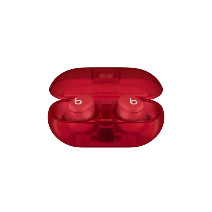 Beats Solo Buds True Wireless Bluetooth Earbuds - Transparent Red