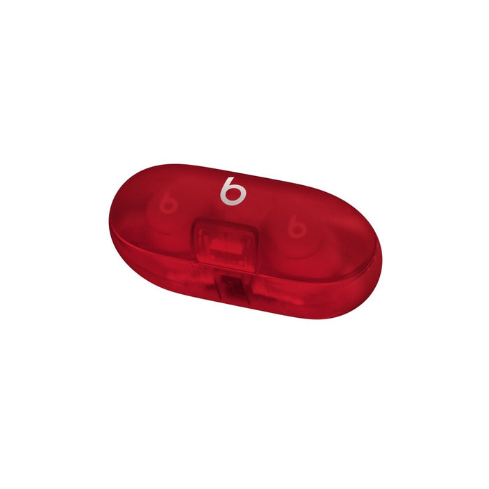 Beats Solo Buds True Wireless Bluetooth Earbuds - Transparent Red
