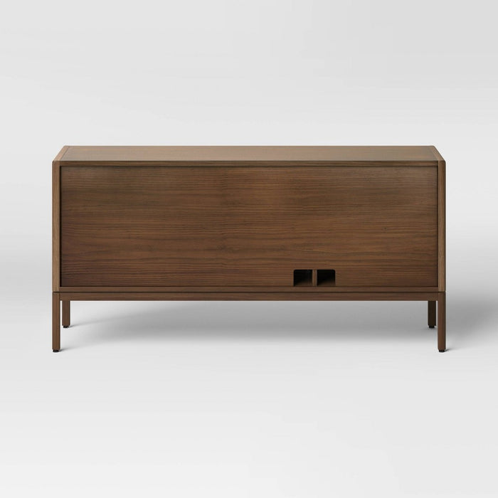 Withania Media Stand for TVs up to 55" - Threshold: Entertainment Center, Cable Management, Wood Composite (LOCAL PICKUP ONLY)