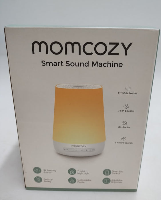 Momcozy Noise Machine for Baby Sleeping with Night Light - White
