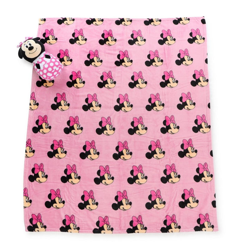 Minnie Mouse Pillow and Throw