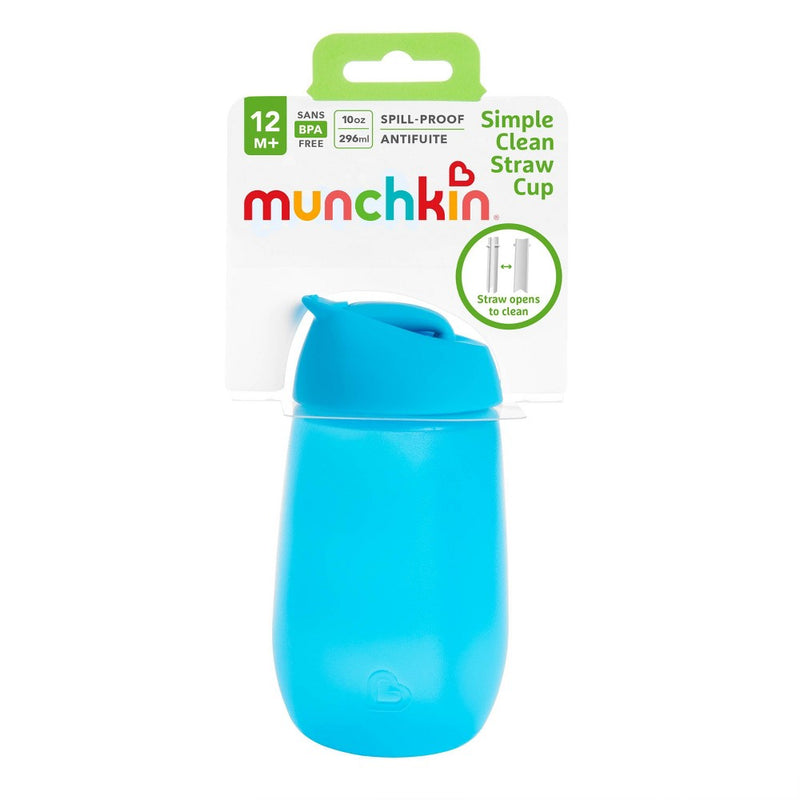 Munchkin Simple Clean Straw Cup - 10oz - Blue
