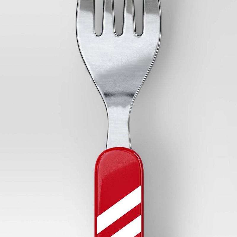 2pc Christmas Flatware Set Red - Wondershop