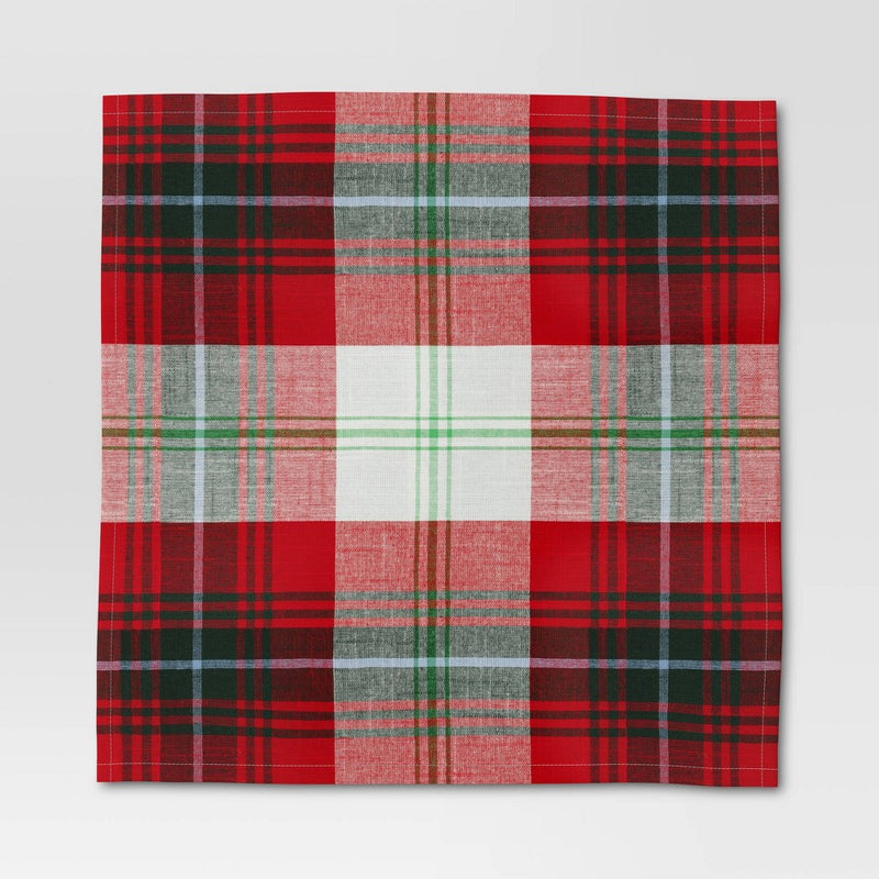 Plaid Napkin Kitchen Textile - Threshold
