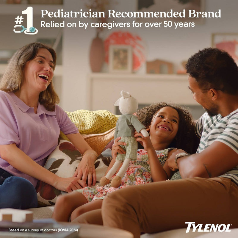 Children's Tylenol Pain + Fever Relief Liquid - Acetaminophen - Cherry - 4 fl oz