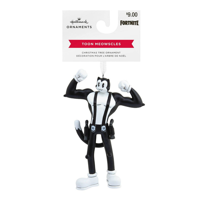 Hallmark Fortnite Toon Meowscles Christmas Tree Ornament